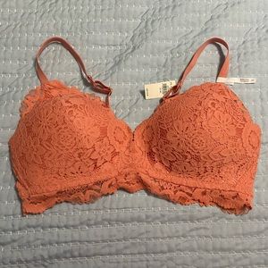 Aerie Wireless Lace Bra/Bralette — 38C